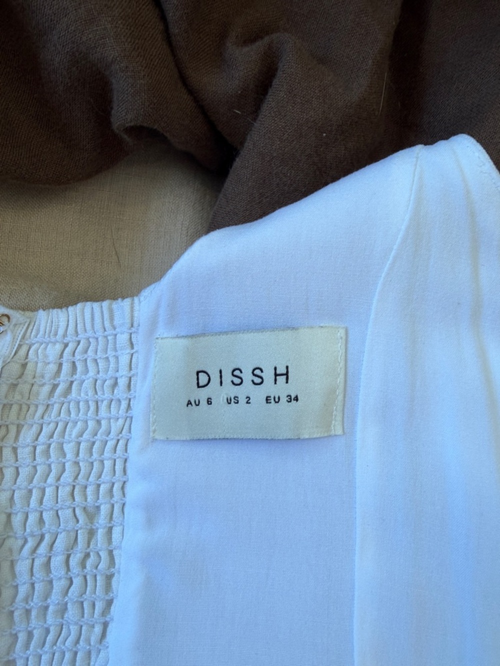 DISSH White Sleeveless Square-Neck Maxi Dress - Picture 5 of 6